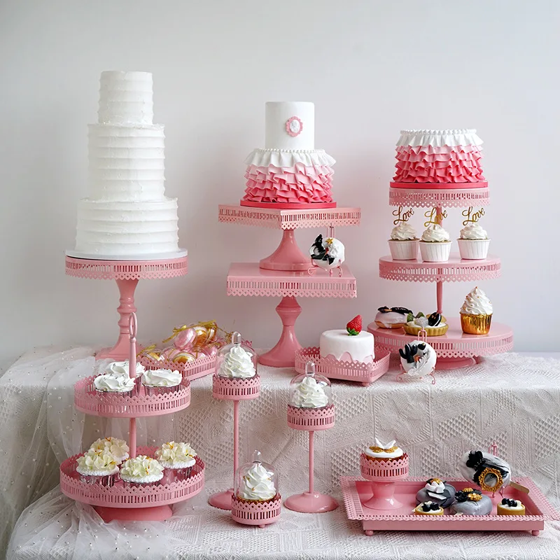 Pink Cupcake Holder Cake Display Dessert Fruits Cake Plate Stand Wedding Cake Tray Kids Birthday Parties Decorations Supplies
Pink Cupcake Holder Cake Display Dessert Fruits Cake Plate Stand Wedding Cake Tray Kids Birthday Parties Decorations Supplies
