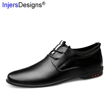 High Quality Genuine Leather Casual Shoes Men loafers Fashion Lace-Up Business Soft Moccasins Light Men Dress Shoes Plus Size 46
High Quality Genuine Leather Casual Shoes Men loafers Fashion Lace-Up Business Soft Moccasins Light Men Dress Shoes Plus Size 46