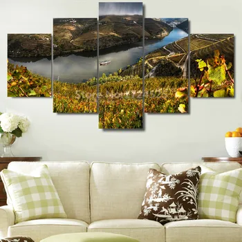 Unframed 5 Panels Prints Douro River Of Iberian Peninsula Canvas Painting Pictures Wall Art Home Decor For Living Room
Unframed 5 Panels Prints Douro River Of Iberian Peninsula Canvas Painting Pictures Wall Art Home Decor For Living Room