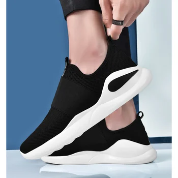 Men Running Shoes Breathable Outdoor Sports Shoes Lightweight Sneakers For Men Comfortable Flying Woven Casual Mesh Lazy Shoes
Men Running Shoes Breathable Outdoor Sports Shoes Lightweight Sneakers For Men Comfortable Flying Woven Casual Mesh Lazy Shoes