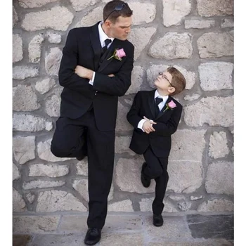 Classic Boys Suits for Wedding 3 piece Black Boys Formal Suit Costumes Boy Kids Children Blazer Clothes 2018 (Jacket+Pants+Vest)
Classic Boys Suits for Wedding 3 piece Black Boys Formal Suit Costumes Boy Kids Children Blazer Clothes 2018 (Jacket+Pants+Vest)