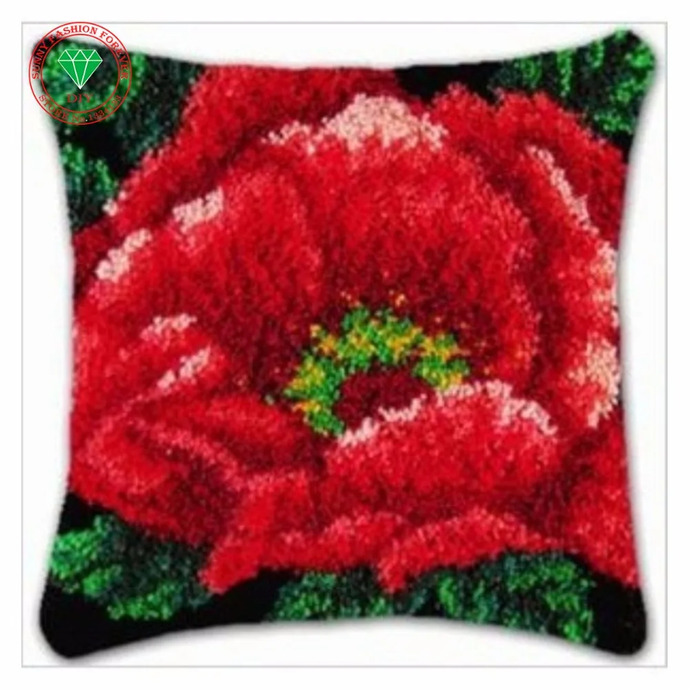 Flowers picture Diy Needlework Pillowcase cross stitch Latch hook rug kits thread embroidery kit Carpet embroidery crochet hooks 
Flowers picture Diy Needlework Pillowcase cross stitch Latch hook rug kits thread embroidery kit Carpet embroidery crochet hooks