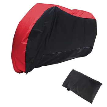 Waterproof Motorbike Cover Motorcycle Breathable Vented Red+Black UV Rays 180T Polyester Taffeta PU Full Bottom Elastic Hem
Waterproof Motorbike Cover Motorcycle Breathable Vented Red+Black UV Rays 180T Polyester Taffeta PU Full Bottom Elastic Hem