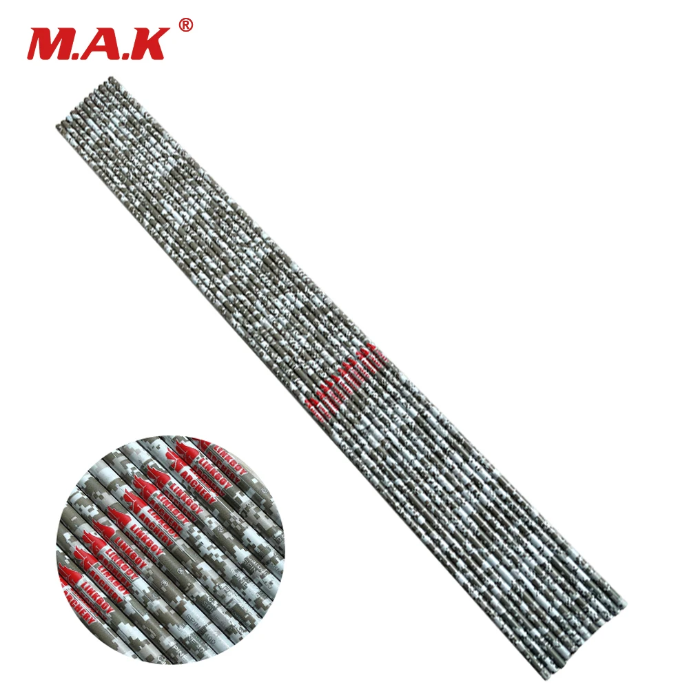6/12/24pcs 30 Inches Pure Carbon Arrow Shaft Spine 400 Diameter 7.6mm DIY Arrows for Archery Shooting Hunting
6/12/24pcs 30 Inches Pure Carbon Arrow Shaft Spine 400 Diameter 7.6mm DIY Arrows for Archery Shooting Hunting