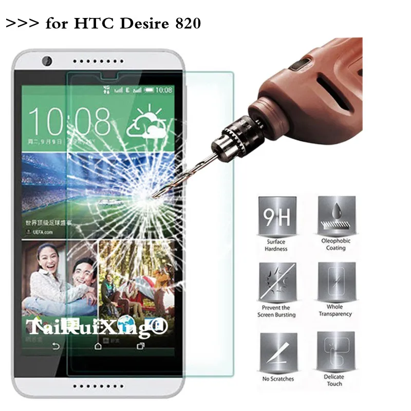 9H 2.5D 0.26mm Tempered Glass Screen Protector For HTC Desire 820 D820 Protective Film For HTC Desire 820 D820 D820T 5.5
9H 2.5D 0.26mm Tempered Glass Screen Protector For HTC Desire 820 D820 Protective Film For HTC Desire 820 D820 D820T 5.5