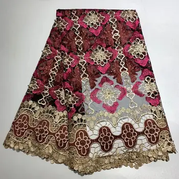 Latest Design Milk Silk Nigerian Lace Fabrics African Lace Fabrics High Quality Guipure French Net Lace Fabric For Wedding (5-19
Latest Design Milk Silk Nigerian Lace Fabrics African Lace Fabrics High Quality Guipure French Net Lace Fabric For Wedding (5-19