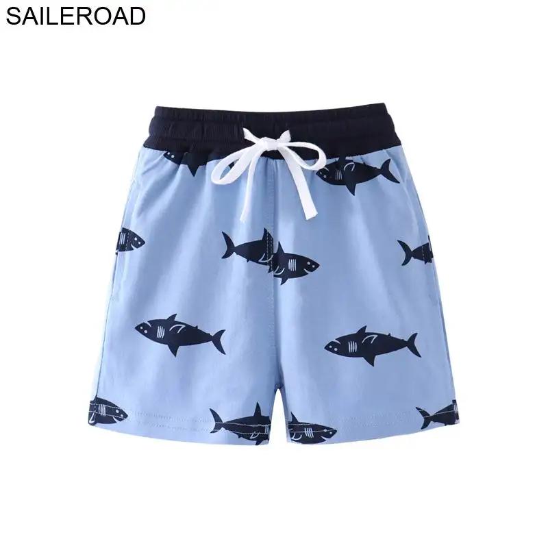 SAILEROAD Shark Animal Print Boys Short Pants for Kids Clothes Saummer Children's Short for a Boy Trousers Cotton
SAILEROAD Shark Animal Print Boys Short Pants for Kids Clothes Saummer Children's Short for a Boy Trousers Cotton