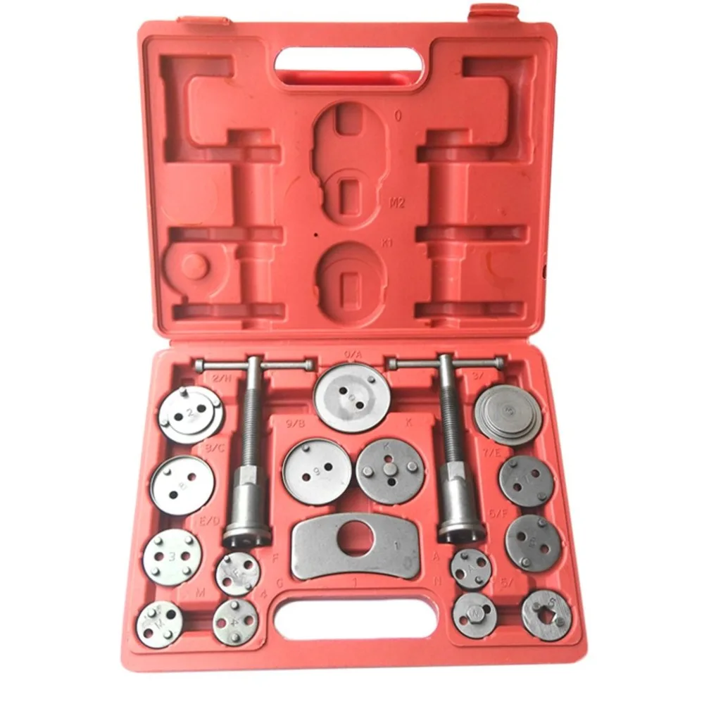 18PCS/Set Brake Caliper Piston Pad Car Rewind Wind Back Auto Repair Tool Kit Brake Pad Tool Replacement Easy to use
18PCS/Set Brake Caliper Piston Pad Car Rewind Wind Back Auto Repair Tool Kit Brake Pad Tool Replacement Easy to use