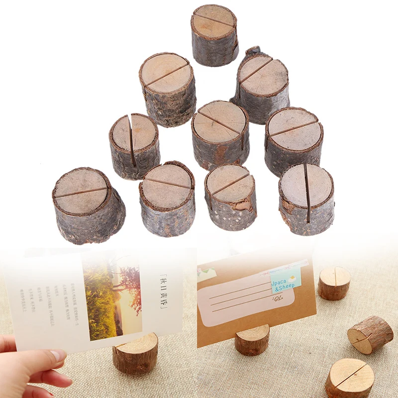 8PCS WEDDING PLACE CARD HOLDERS STAND PRICE TAG TABLE NAME PICTRUE NOTE CLIP