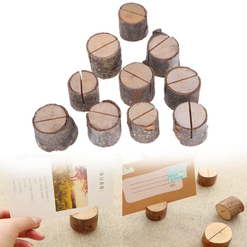 Wedding Decoration Wooden Name Place Card Holders Stump Shape Stand Number Name Table Menu Holder Party Supplies
Wedding Decoration Wooden Name Place Card Holders Stump Shape Stand Number Name Table Menu Holder Party Supplies