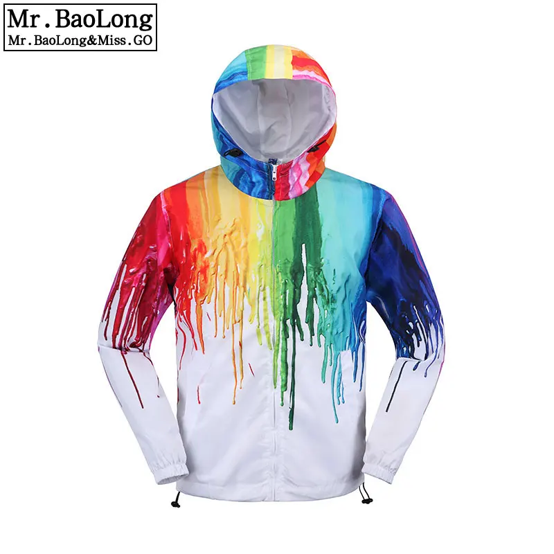 New 2019 Autumn Korean College Style Drawstring Hooded Thin Trench Coat Men Fall Colours Paint Print Windbreaker With Hood
New 2019 Autumn Korean College Style Drawstring Hooded Thin Trench Coat Men Fall Colours Paint Print Windbreaker With Hood