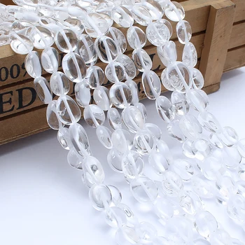 Natural Stone Beads 8-10mm Irregular Clear Quartz Crystal Stone Beads For Jewelry Making Bracelet Necklace 15inches
Natural Stone Beads 8-10mm Irregular Clear Quartz Crystal Stone Beads For Jewelry Making Bracelet Necklace 15inches