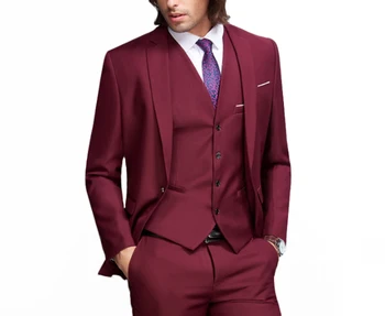 Mens Formal Business 3 Piece Suit Groom Tuxedos Slim Fit Notch Lapel Wedding 2018 Blazer Men Suit Single Breasted Evening Casual
Mens Formal Business 3 Piece Suit Groom Tuxedos Slim Fit Notch Lapel Wedding 2018 Blazer Men Suit Single Breasted Evening Casual