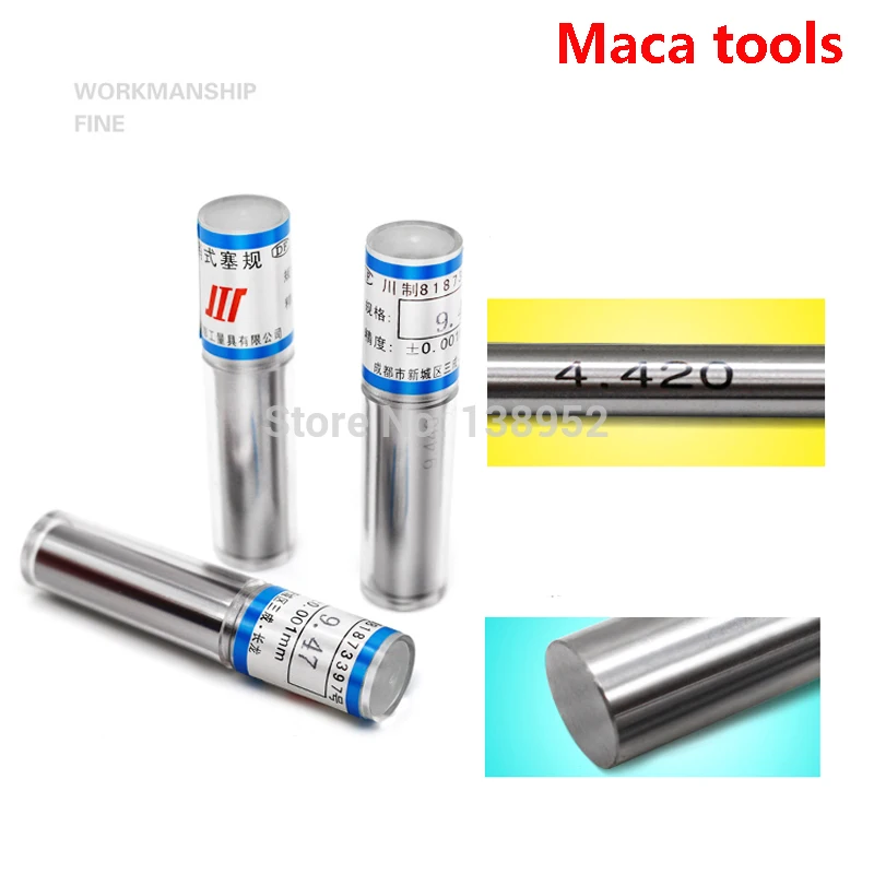 10pcs/lot 0.5-5.99mm step 0.01mm Pin gauge Smooth Plug Gauge Hole Gauge Cylindrical Pin Gage Gauge Measuring Tool
10pcs/lot 0.5-5.99mm step 0.01mm Pin gauge Smooth Plug Gauge Hole Gauge Cylindrical Pin Gage Gauge Measuring Tool