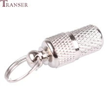 Transer Pet suministro de aleación de aluminio de plata Pet perro gato ID etiquetas Collar etiqueta de dirección adjunta tubo vacío 80103(China)