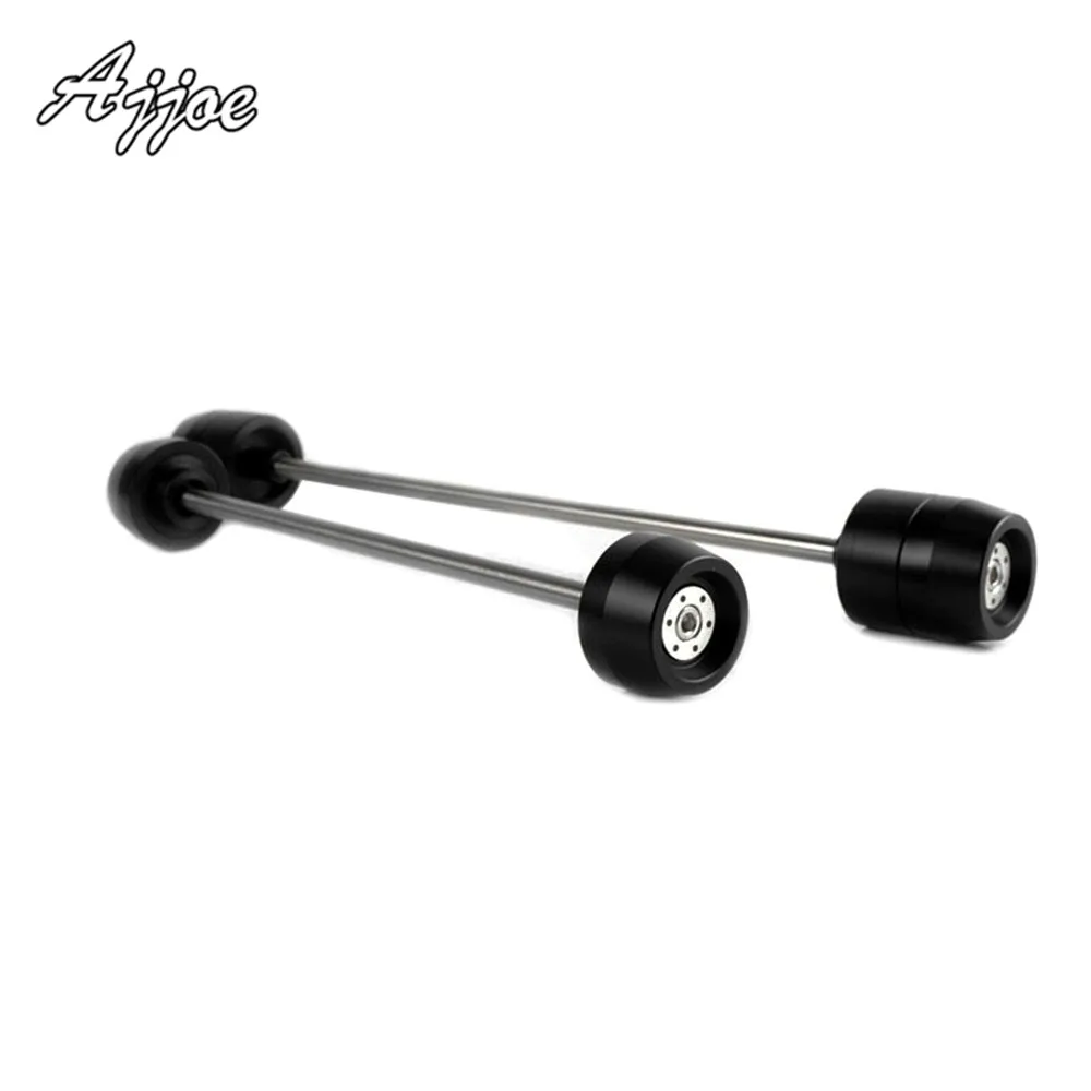 Motorcycle Front & Rear Axle Fork Crash Sliders Wheel Protector For Triumph Street Triple
Motorcycle Front & Rear Axle Fork Crash Sliders Wheel Protector For Triumph Street Triple