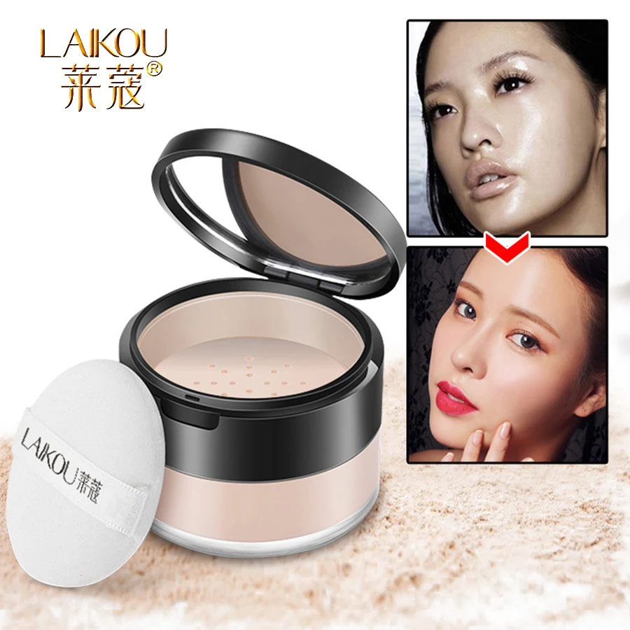 LAIKOU Brand Powder Loose Long Lasting Face Makeup Waterproof Waterproof Powder Natural Face Skin Finish Make Up Powders
LAIKOU Brand Powder Loose Long Lasting Face Makeup Waterproof Waterproof Powder Natural Face Skin Finish Make Up Powders
