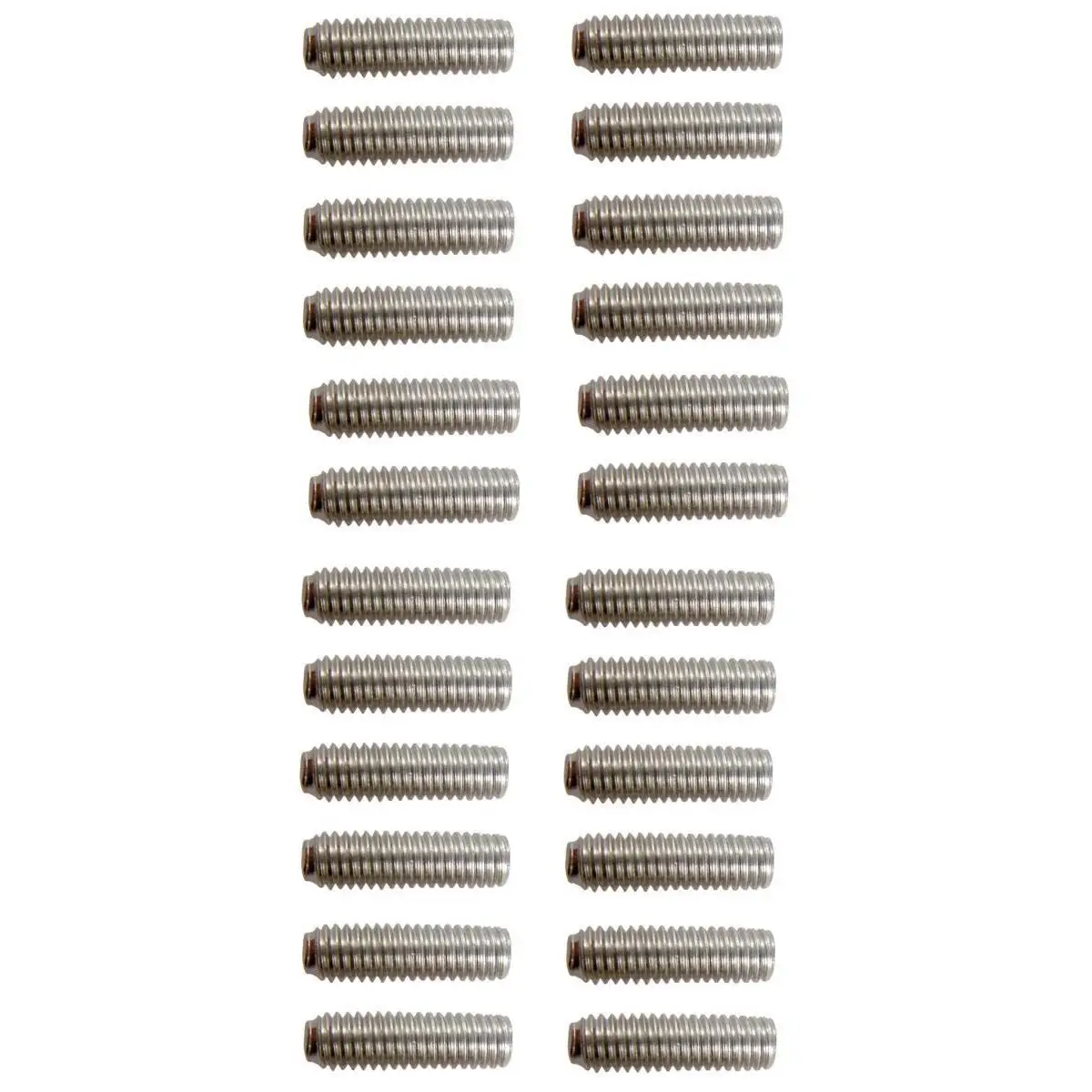 Perfeclan 24 Pieces Guitar Saddle Bridge Hexagon Screws for Fender Strat Tele Guitar Parts Guitar Parts & Accessories