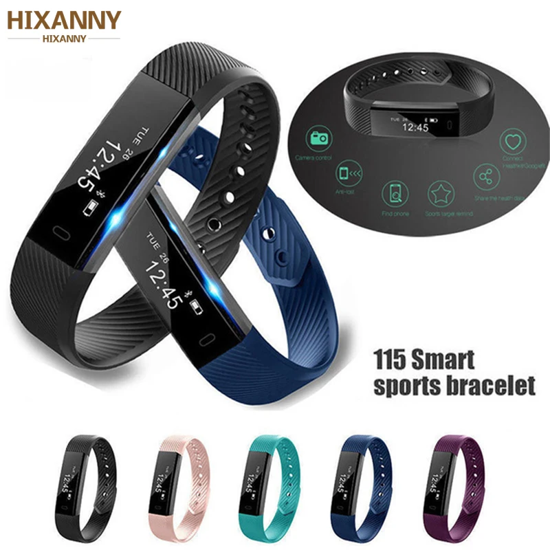 Smart Bracelet Fitness Tracker Step Counter Activity Monitor Band Alarm Clock Vibration Wristband IOS Android VS mi band 2 Reloj
Smart Bracelet Fitness Tracker Step Counter Activity Monitor Band Alarm Clock Vibration Wristband IOS Android VS mi band 2 Reloj