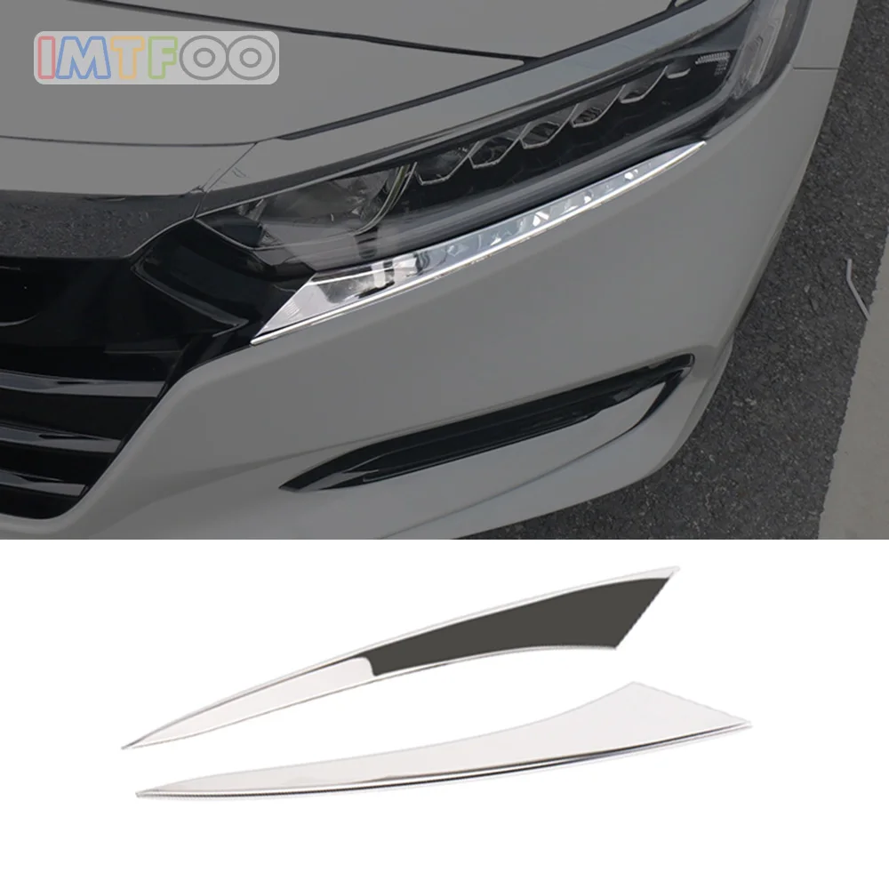 IMTFOO STAINLESS STEEL HEAD LIGHTS HEADLIGHT TRIM MOLDING GARNISH BODY DECAL FOR HONDA ACCORD 2018 2019 ACCESSORIES CAR STYLING
IMTFOO STAINLESS STEEL HEAD LIGHTS HEADLIGHT TRIM MOLDING GARNISH BODY DECAL FOR HONDA ACCORD 2018 2019 ACCESSORIES CAR STYLING