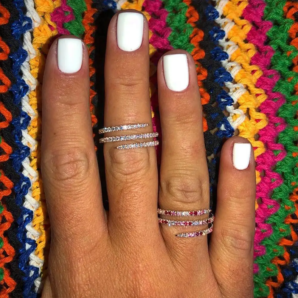 rose gold pastel colorful jewelry white pink red cz triple wrap ring fashion women full finger jewelry
rose gold pastel colorful jewelry white pink red cz triple wrap ring fashion women full finger jewelry