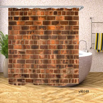 Retro Old Stone Wall Shower Curtain Nordic Waterproof Bath Curtains for Bathroom Bathtub Large Wide Bathing Cover Rideau De Bain
Retro Old Stone Wall Shower Curtain Nordic Waterproof Bath Curtains for Bathroom Bathtub Large Wide Bathing Cover Rideau De Bain