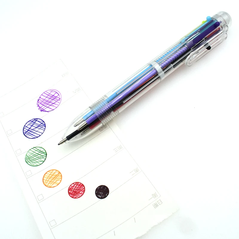 1PC 6in1 Ballpoint Pen Multi Color Press Ball Pen Korean Stationary Stationary Marking Pens Office School Supplies Joy Corner
1PC 6in1 Ballpoint Pen Multi Color Press Ball Pen Korean Stationary Stationary Marking Pens Office School Supplies Joy Corner