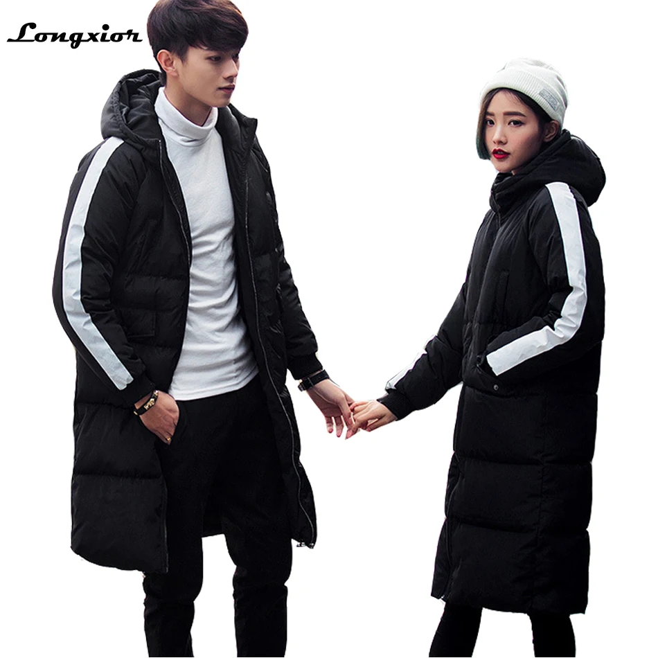2018 Winter Parkas Men Fashion Long Jacket For Men Women Thicken Cotton-padded Winter Coats Couples Hooded Plus Size Parkas MY17
2018 Winter Parkas Men Fashion Long Jacket For Men Women Thicken Cotton-padded Winter Coats Couples Hooded Plus Size Parkas MY17