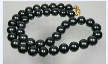 FREE SHIPPING10-11MM TAHITIAN BLACK SOUTH SEA AAA+ PEARL NECKLACE 20 INCH 14k clasp (A0511) 
FREE SHIPPING10-11MM TAHITIAN BLACK SOUTH SEA AAA+ PEARL NECKLACE 20 INCH 14k clasp (A0511)