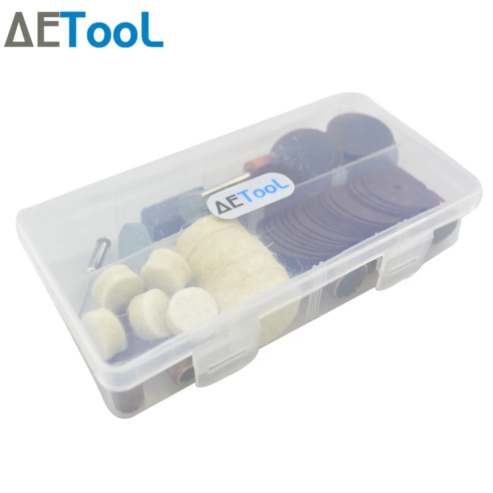 AETool 100pcs/set Rotary Tool Accessory Set for Dremel Tools Multitool Grinding Kit Abrasive Tools Mini Micro
AETool 100pcs/set Rotary Tool Accessory Set for Dremel Tools Multitool Grinding Kit Abrasive Tools Mini Micro