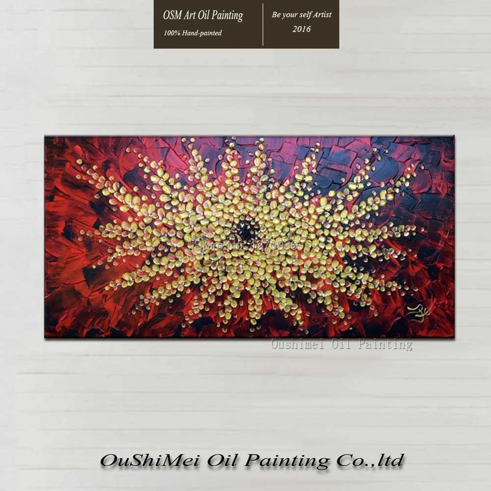 Hand Painted Modern Abstract Flowers Oil Painting on Canvas Handmade Wall Artwork Knife Palette as Sun Flowers Home Decoration
Hand Painted Modern Abstract Flowers Oil Painting on Canvas Handmade Wall Artwork Knife Palette as Sun Flowers Home Decoration