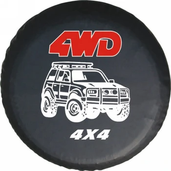Universal 4X4 Auto PVC Leather Spare Wheel Tire Cover For Toyota Land Cruiser 4500 EFI Mitsubishi Pajero Montero V31 V32 V33 V73 
Universal 4X4 Auto PVC Leather Spare Wheel Tire Cover For Toyota Land Cruiser 4500 EFI Mitsubishi Pajero Montero V31 V32 V33 V73