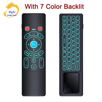T6 Air mouse with Wireless Keyboard With 7 color backlit touchpad Remote Control for Smart TV Android TV Box mini PC HTPC
T6 Air mouse with Wireless Keyboard With 7 color backlit touchpad Remote Control for Smart TV Android TV Box mini PC HTPC