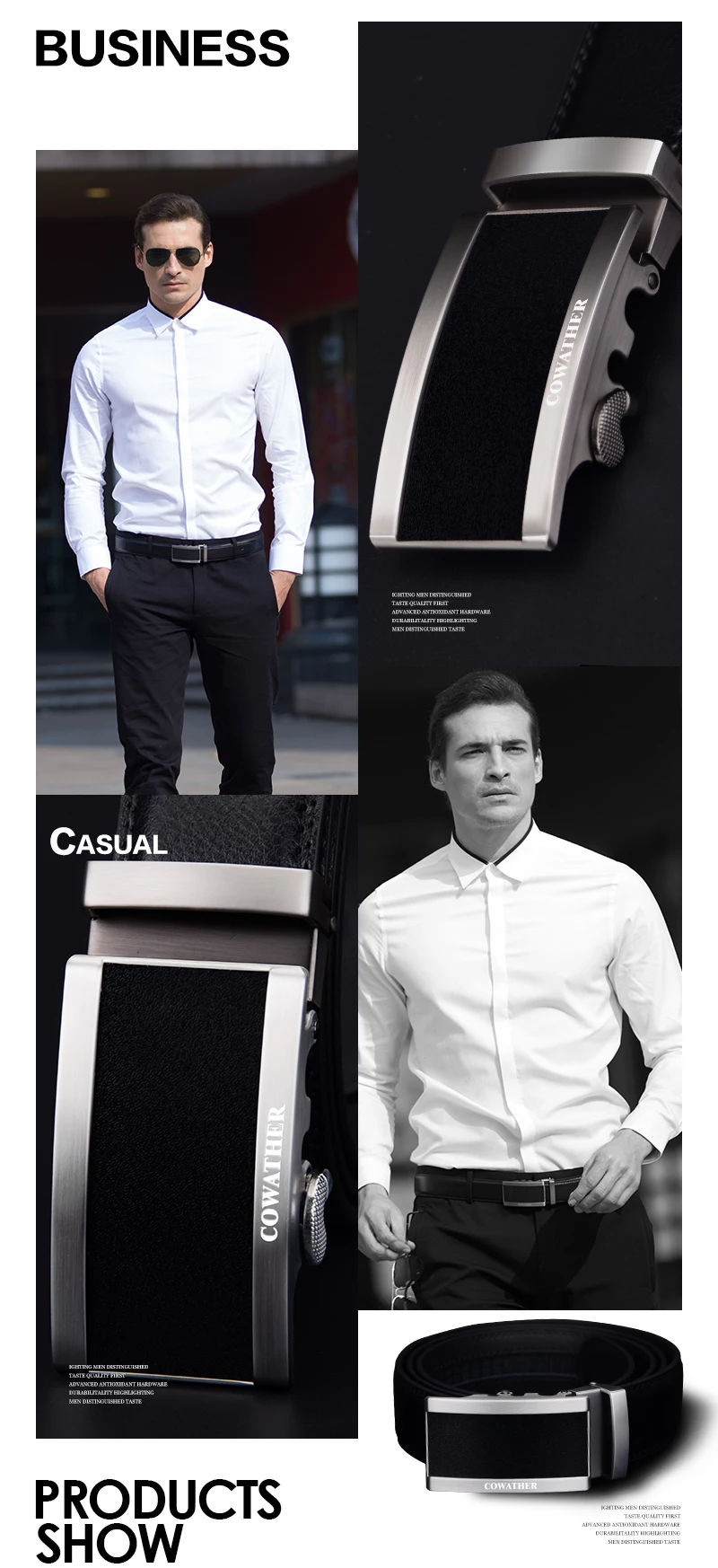 Automatic buckle belt