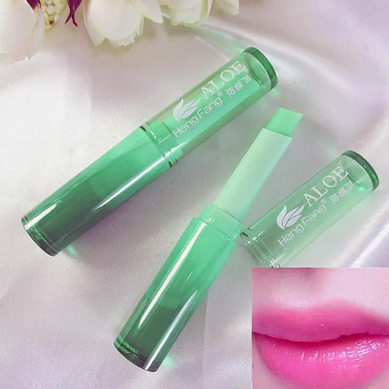 Hengfang Brand Aloe Vera Long Lasting Makeup Nourish Lip Balm Lighten Lip Lines Changing Moisturizing Lipstick Women Beauty
Hengfang Brand Aloe Vera Long Lasting Makeup Nourish Lip Balm Lighten Lip Lines Changing Moisturizing Lipstick Women Beauty