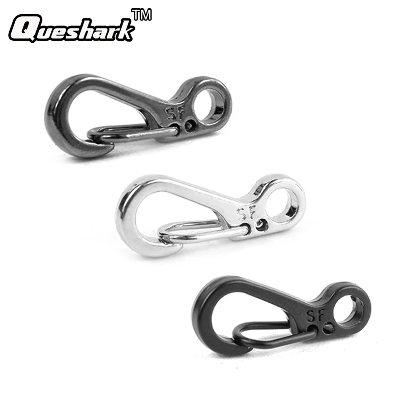 Мини брелки EDC Gear 10 шт./лот пружинная Пряжка аксессуары из Паракорда карабины для