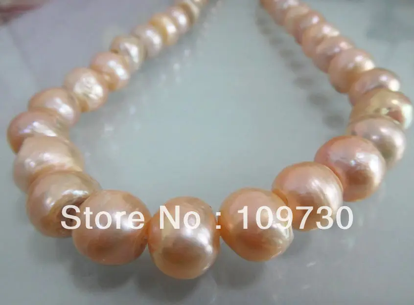 Jewelry 0012205 HUGE 18"14MM SOUTH SEA GENUINE GOLD PINK MULTICOLOR PEARL NECKLACE
Jewelry 0012205 HUGE 18"14MM SOUTH SEA GENUINE GOLD PINK MULTICOLOR PEARL NECKLACE
