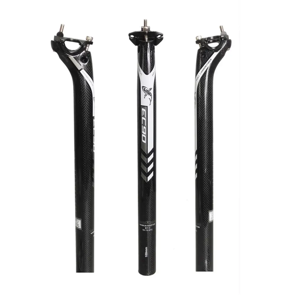 EC90 Lightweight Carbon Fiber Bicycle Seatpost 27.2/30.8/31.6mm MTB Mountian Road Bike Seat Tube Bicycle Seat Tube 350/400mm
EC90 Lightweight Carbon Fiber Bicycle Seatpost 27.2/30.8/31.6mm MTB Mountian Road Bike Seat Tube Bicycle Seat Tube 350/400mm
