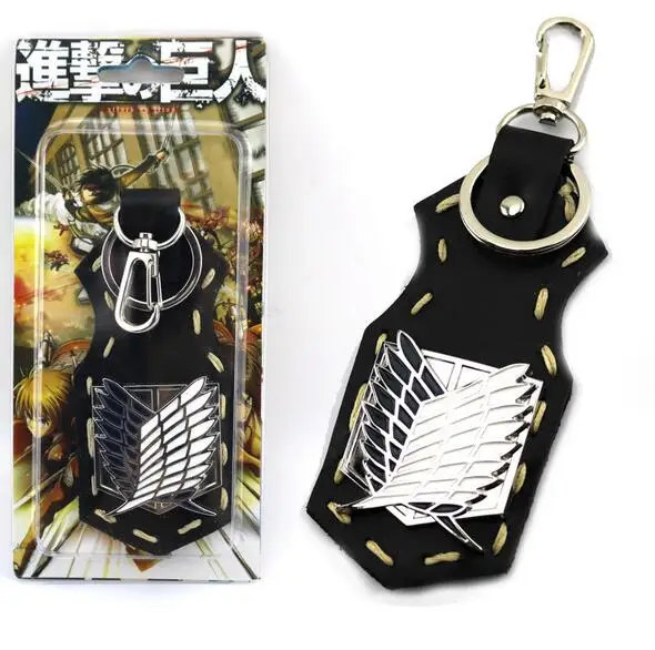 Wholesale Attack on Titan Wings of Liberty alloy metal signs cartoon Alloy Punk Keychain anime cosplay accessories keychain 
Wholesale Attack on Titan Wings of Liberty alloy metal signs cartoon Alloy Punk Keychain anime cosplay accessories keychain