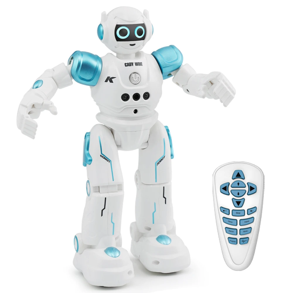 JJR/C R11 CADY WIKE RC Robot Remote Control Programmable Gesture Sensor Music Dance RC Toy for Christmas Kids Gift
JJR/C R11 CADY WIKE RC Robot Remote Control Programmable Gesture Sensor Music Dance RC Toy for Christmas Kids Gift