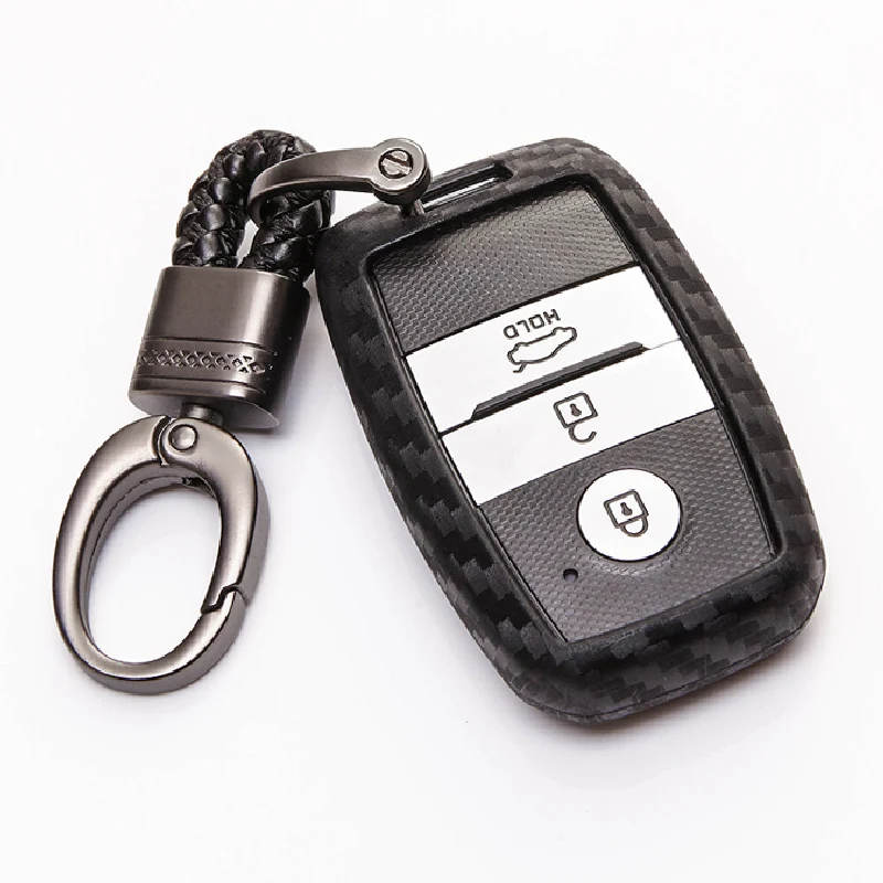 Carbon Fiber Pattern Car Key Case Cover For Kia Soul K5 K2 Carens Optima 2018 Sorento Stinger Niro 2018 Key Ring Fob Accessories
Carbon Fiber Pattern Car Key Case Cover For Kia Soul K5 K2 Carens Optima 2018 Sorento Stinger Niro 2018 Key Ring Fob Accessories