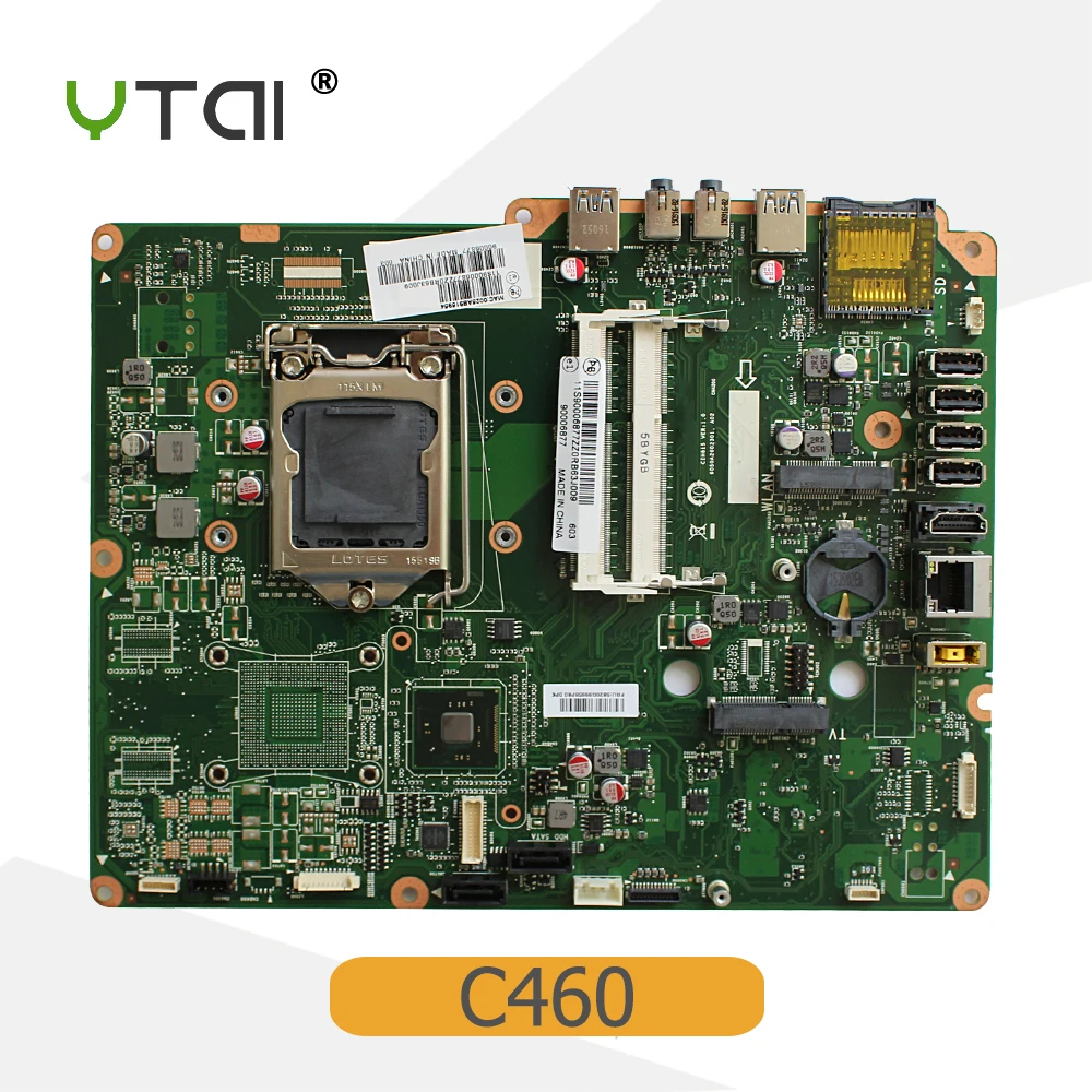 YTAI for Lenovo C460 all-in-one motherboard 90006877 Integrated DDR3 6050A2602301.A02 mainboard
YTAI for Lenovo C460 all-in-one motherboard 90006877 Integrated DDR3 6050A2602301.A02 mainboard
