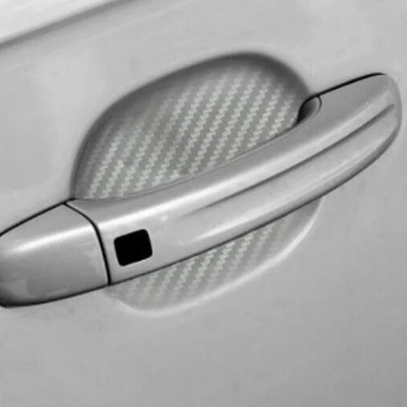 4pcs Universal Car Door Handle Scratches Automobile Shakes Protective Vinyl Protector Films Car Handle