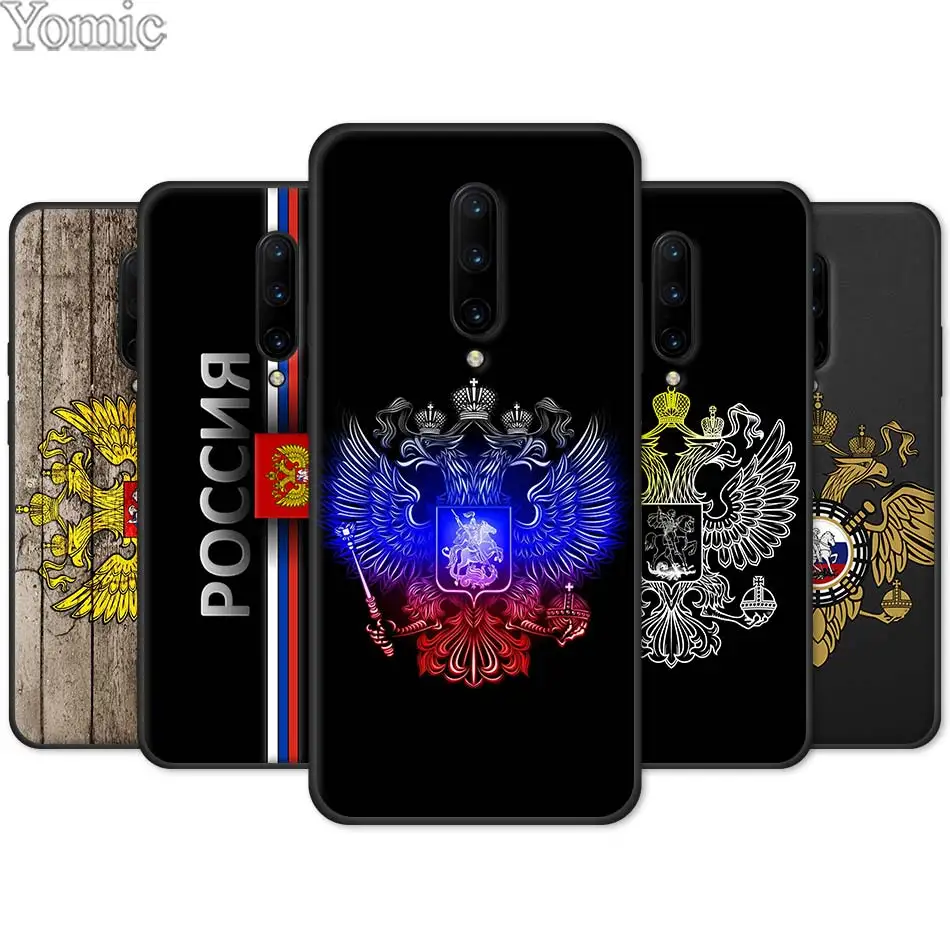 Silicone Phone Case for Oneplus 7 7 Pro 6 6T 5T Soft Cover Shell for Oneplus 7 7Pro Russia Coat of arms eagle flag Black Case
Silicone Phone Case for Oneplus 7 7 Pro 6 6T 5T Soft Cover Shell for Oneplus 7 7Pro Russia Coat of arms eagle flag Black Case