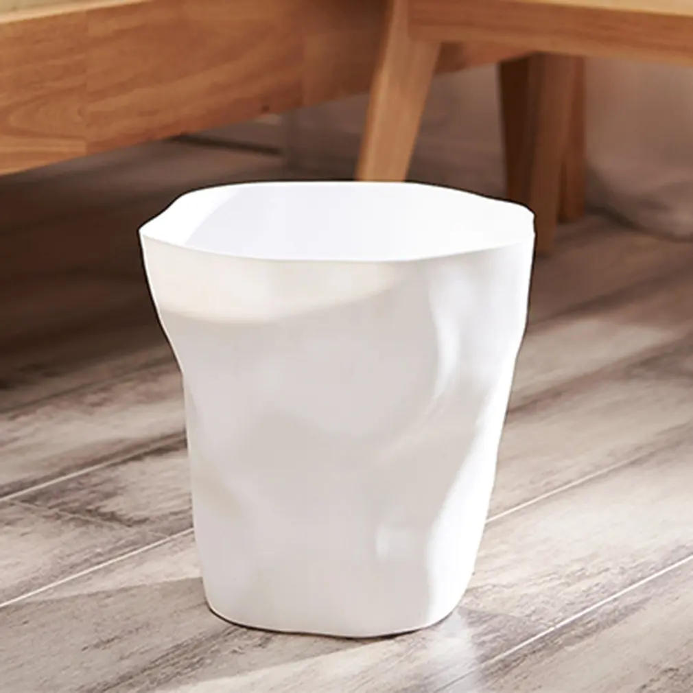 Creative irregular folds trash can simple style trash Storage can Plant cultivation bucket Home office
Creative irregular folds trash can simple style trash Storage can Plant cultivation bucket Home office