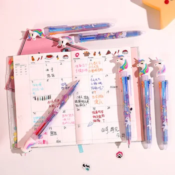 2 pcs/1 lot Kawaii Ballpen 6 color Cartoon unicorn Ballpoint Pens Pens School Stationery Writing Supplies Office Supplies
2 pcs/1 lot Kawaii Ballpen 6 color Cartoon unicorn Ballpoint Pens Pens School Stationery Writing Supplies Office Supplies