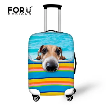FORUDESIGNS New Arrival Printing Animal Pet Dog Protective Luggage Covers Dust-proof Travel Luggage Cover Elastic Suitcase Cover
FORUDESIGNS New Arrival Printing Animal Pet Dog Protective Luggage Covers Dust-proof Travel Luggage Cover Elastic Suitcase Cover