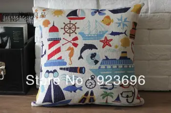 Wholesale! Free Shipping Mediterranean ocean wind Patterns cotton and linen cloth sofa cushions cushion
Wholesale! Free Shipping Mediterranean ocean wind Patterns cotton and linen cloth sofa cushions cushion