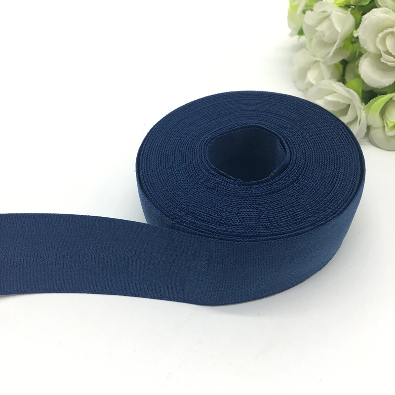 Navy blue (5yards/lot) 1"(25mm) Multirole Fold Over Elastics Spandex Satin Band DIY Lace Sewing Trim
Navy blue (5yards/lot) 1"(25mm) Multirole Fold Over Elastics Spandex Satin Band DIY Lace Sewing Trim