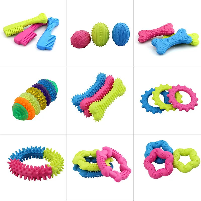 1PC Cute Rubber Resistant Bite Clean Teeth Chew Training Toy For Pet Dog Cat Puppy random color -Y102
1PC Cute Rubber Resistant Bite Clean Teeth Chew Training Toy For Pet Dog Cat Puppy random color -Y102